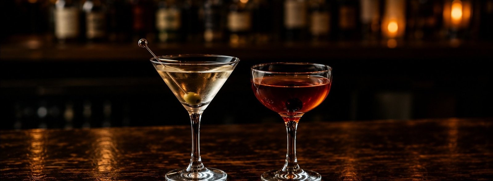 Martini and Manhattan