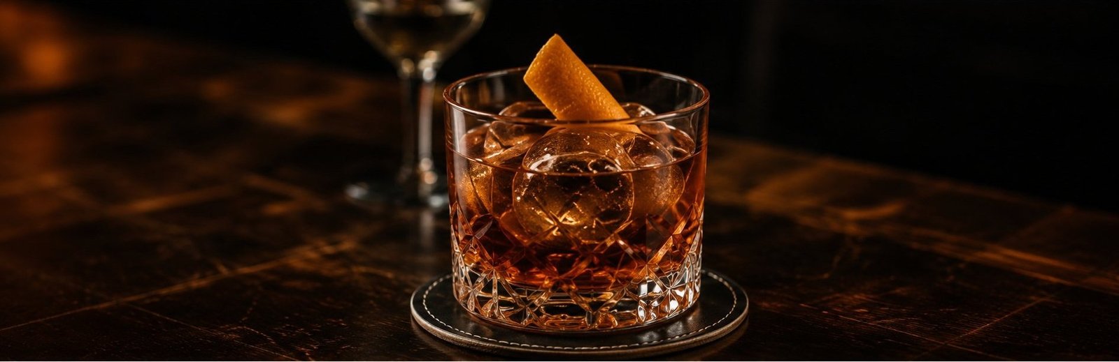 Old fashioned cocktail